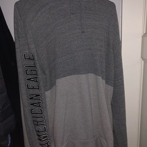 American Eagle Grey Hoodie